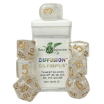 7ct Dice Set with Arch'D4: Diffusion Olympus