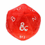 Dungeons & Dragons RPG: Red and White D20 Jumbo Plush