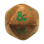 Dungeons & Dragons: Copper and Green D20 Jumbo Plush