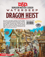Dungeons and Dragons RPG: Waterdeep - Dragon Heist DM Screen