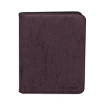 Pro-Binder: Premium Zippered 9-Pocket Suede - Amethyst