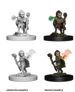 Pathfinder Deep Cuts Unpainted Miniatures: Gnome Male Druid