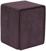 Alcove Tower Flip Deck Box: Suede Collection - Amethyst