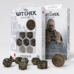 The Witcher Dice Set: Vesemir - The Sword Master (7 + coin)