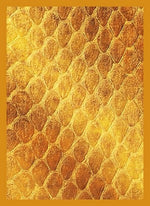 Legion Matte Sleeves: Dragon Hide 50 Ct - Gold Metallic