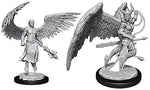 Dungeons & Dragons Nolzur`s Marvelous Unpainted Miniatures: W13 Deva & Erinyes