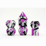 16mm 7ct Silicone Sharp Dice Set - Asexual