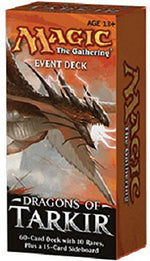 Magic the Gathering CCG: Dragons of Tarkir Event Deck Display (6)