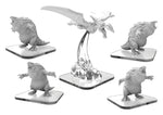 Monsterpocalypse: Terrasaurs Bellowers & Pteradactix Units (Resin and White Metal)