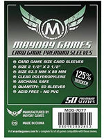 Sleeves: Premium Card Sleeves 63.5mm x 88mm Dark Green (50)