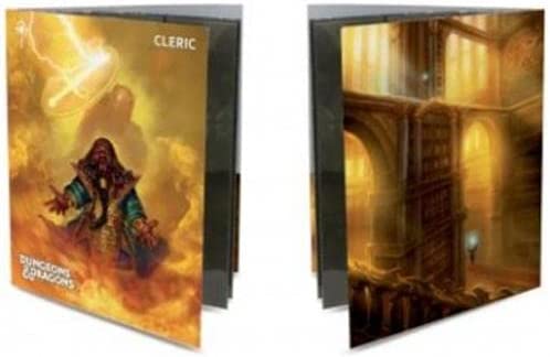 Dungeons and Dragons RPG: Cleric - Class Folio with Stickers