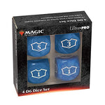 Magic the Gathering: Deluxe Loyalty Dice Set (4 D6 22mm) - Blue