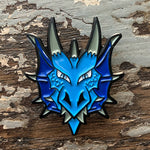 Soft Enamel "Blue Dragon" pin (Blue)