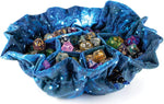 Velvet Compartment Dice Bag with Pockets: Galaxy