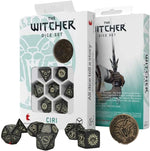 The Witcher Dice Set: Ciri - The Zirael (7 + coin)