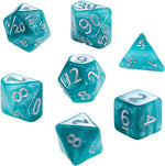 Mighty Tiny Dice: Caribbean Tide (7 Polyhedral Dice Set)