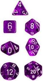 Translucent: Poly Purple With White(7)
