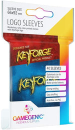 Gamegenic Keyforge Logo Sleeves - Blue