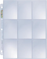 Ultra Pro Platinum Series: Single Toploader 9-Pocket Card Sleeve Page
