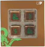 Dungeons & Dragons RPG: Heavy Metal Copper and Green D6 Dice Set