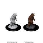 WizKids Deep Cuts Unpainted Miniatures: W7 Grizzly