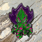 Soft Enamel "Space Squid" Pin (Watermelon)