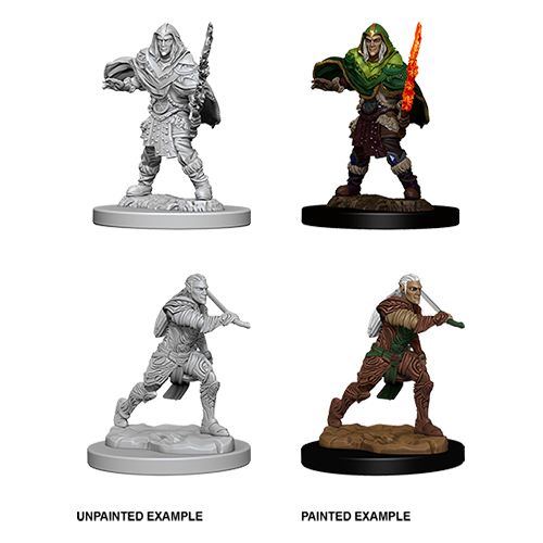 Dungeons & Dragons Nolzur`s Marvelous Unpainted Miniatures: Male Elf Fighter