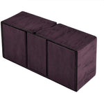 Alcove Vault Deck Box: Suede Collection - Amethyst
