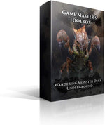 Game Masters Toolbox: Wandering Monster Deck - Underground