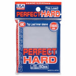 KMC Sleeves: Full Sized Hard Perfect Clear - USA Label (50)