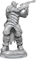 Critical Role Unpainted Miniatures: W04 Ashari Stoneguard & Ashari Skydancer