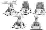 Monsterpocalypse: Zerkalo Bloc SPAR and Vorota Walker Unit (White Metal)