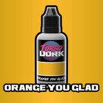 Turbo Dork: Metallics Acrylic Paint: Orange You Glad (20ml)