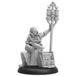 Warmachine: Crucible Guard Doctor Adolpheus Morely Character Solo (Resin and White Metal)