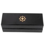 Role4Initiative: Faux Leather Dice Box and Rolling Tray with Gold Foil Cleric Logo