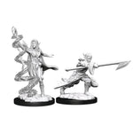 Magic the Gathering Unpainted Miniatures: W13 Joraga Warcaller & Joraga Treespeaker (Elves)