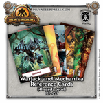 Iron Kingdoms RPG: Warjack and Mechanika Reference Card Deck (5E)