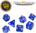 Power Rangers RPG: Game Dice Set - Blue (7+coin)