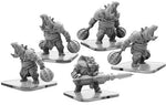 Monsterpocalypse: Legion of Mutates Bashers and Blaster Unit (White Metal)