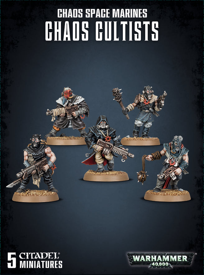 40K: CSM: Cultists (5)