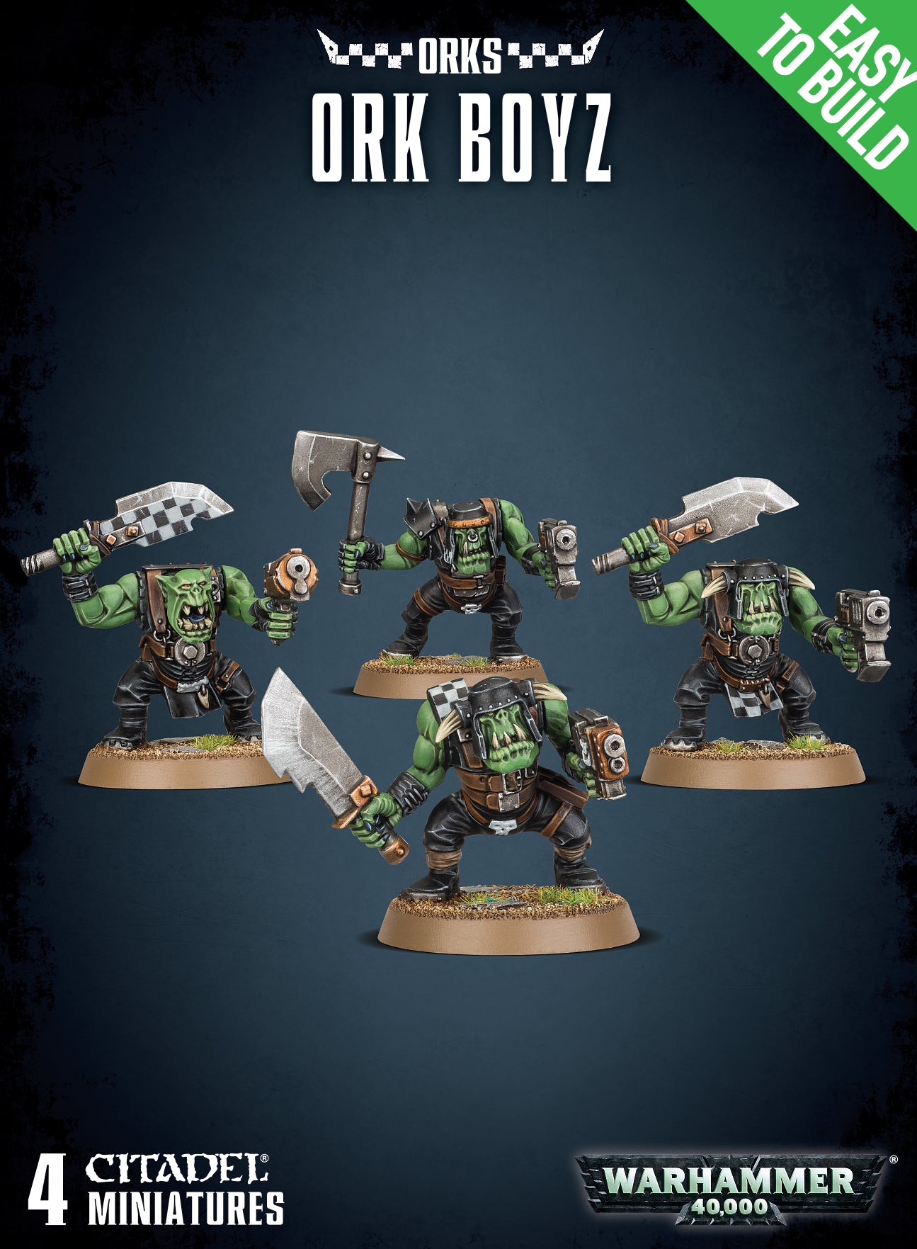 Warhammer 40K: Easy to Build Ork Boyz