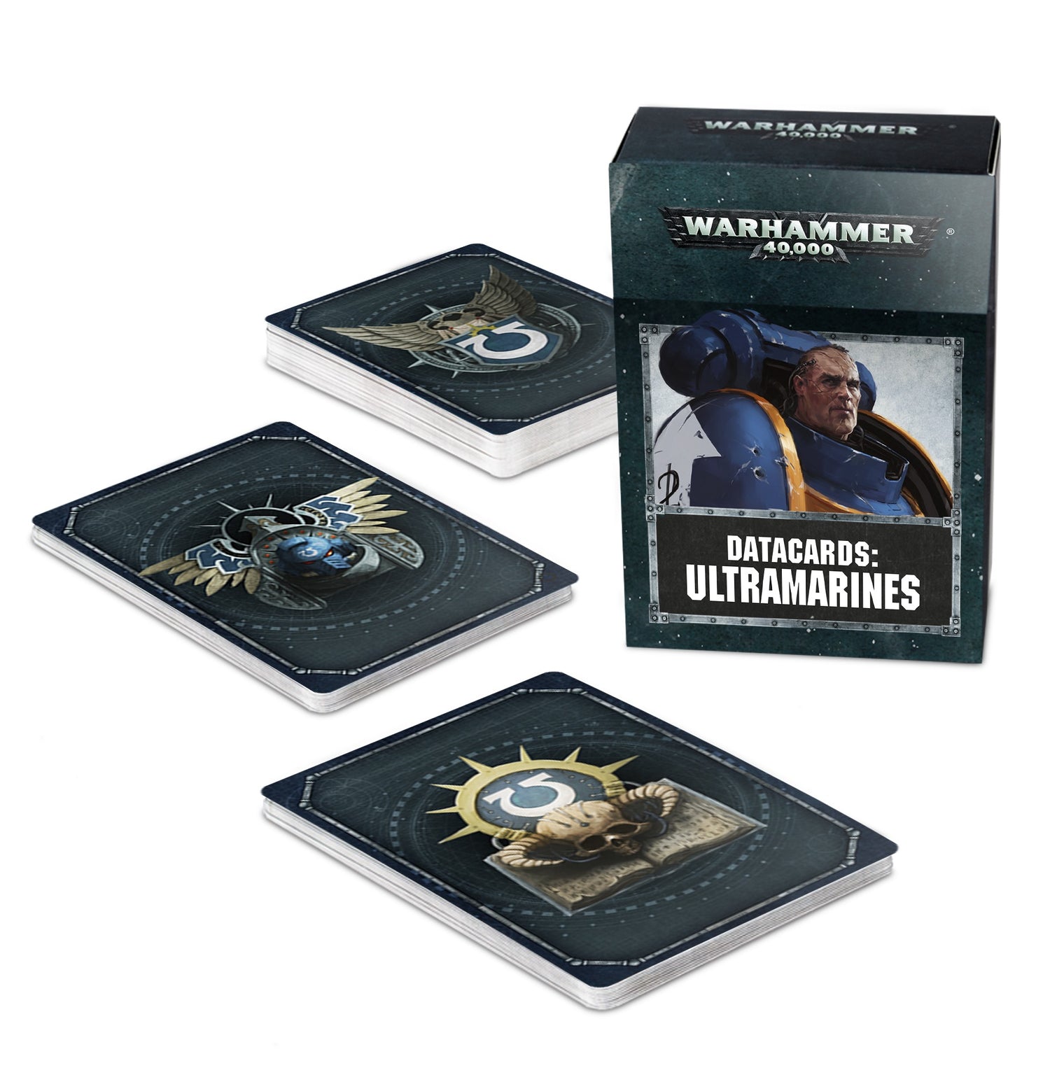 Warhammer 40K: Space Marines Ultramarines Datacards