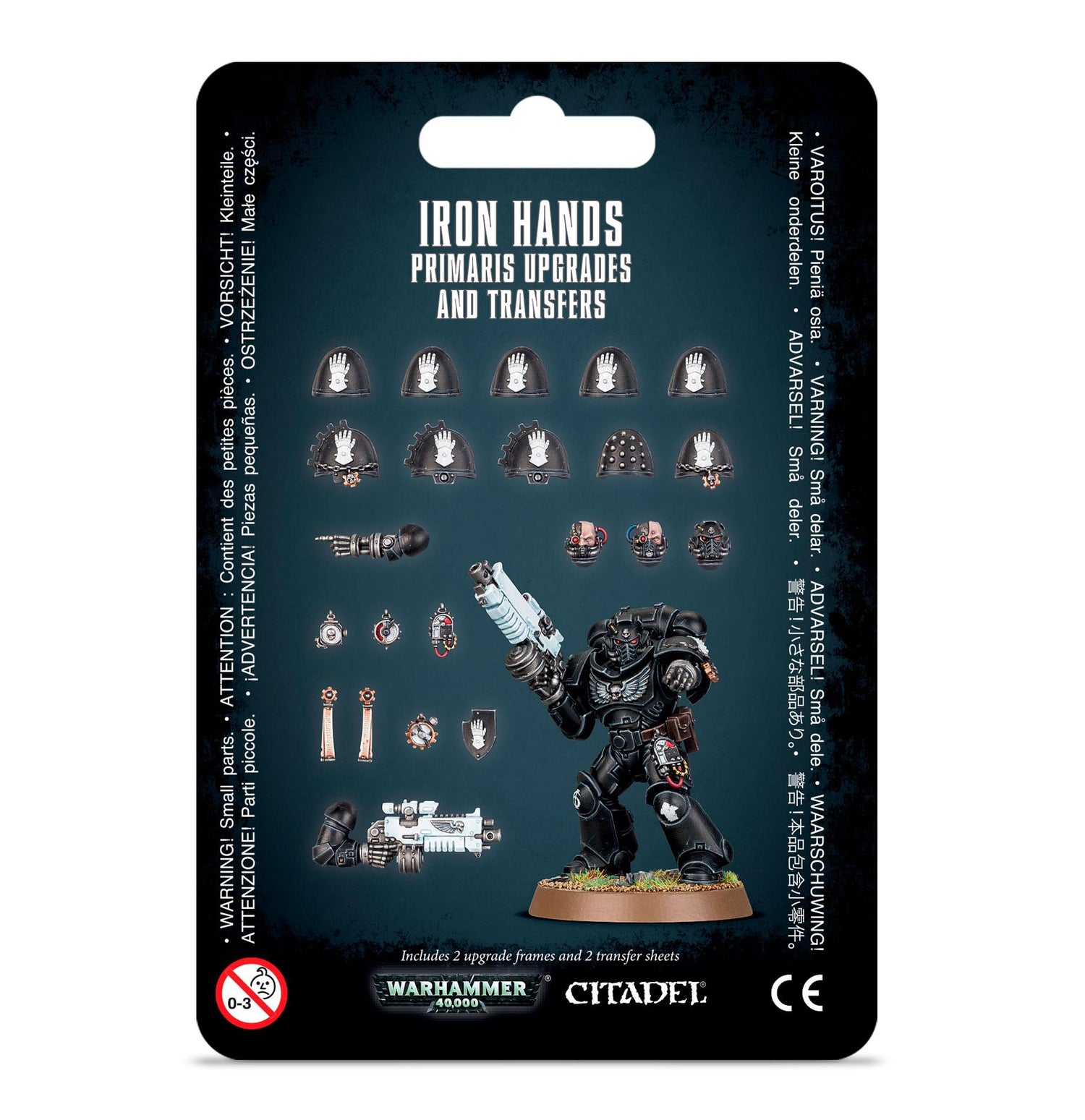 Warhammer 40K: Space Marines Iron Hands Primaris Upgrades