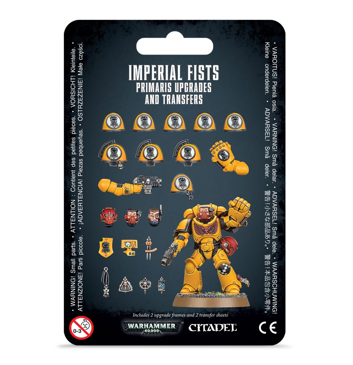 Warhammer 40K: Space Marines Imperial Fists Upgrades and Transfers