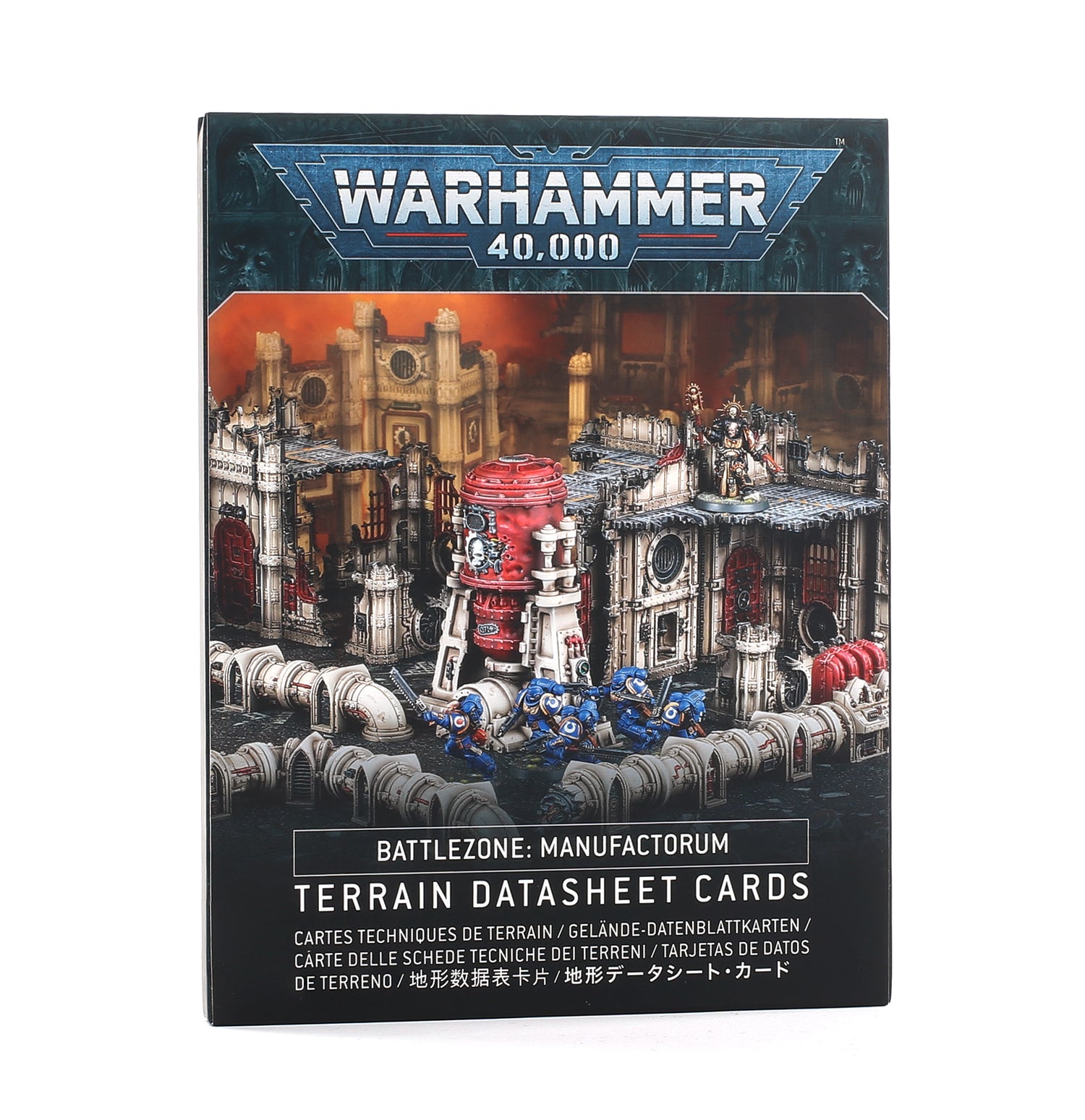 Warhammer 40K: Battlezone Manufactorum Datasheet Cards