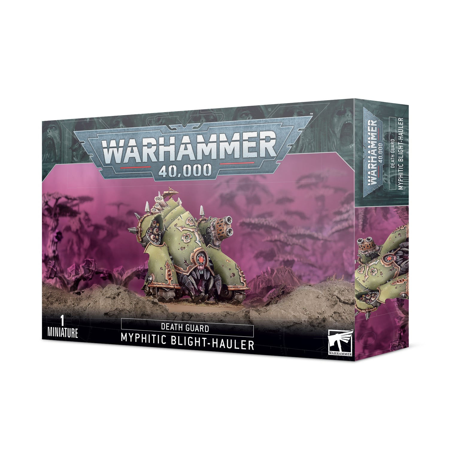 Warhammer 40k Easy to Build Death Guard Myphitic Blight-hauler