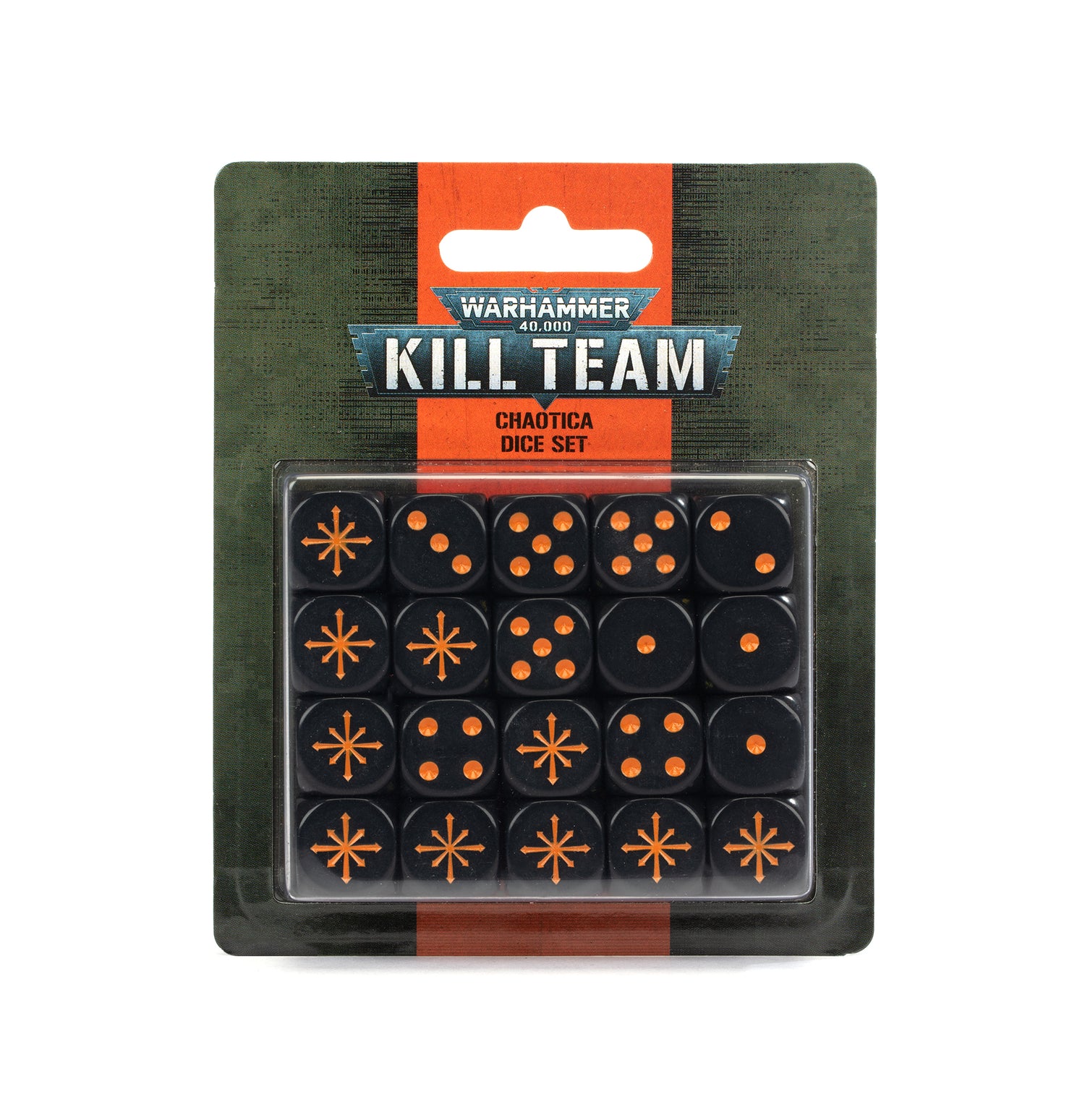 Warhammer 40K: Kill Team Chaotica Dice Set