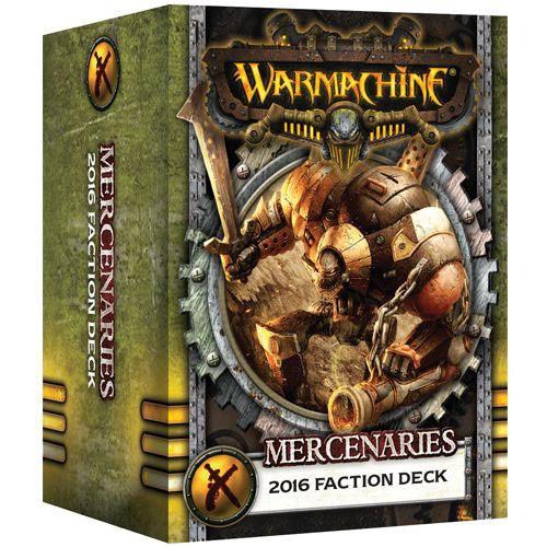 Warmachine Mercenaries 2016 Faction Deck
