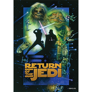 Star Wars Art Sleeves: Return retail of the Jedi Fantasy Flight Games