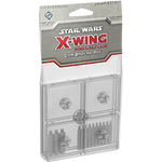 Star Wars X-Wing Miniatures Game Clear Bases and Pegs